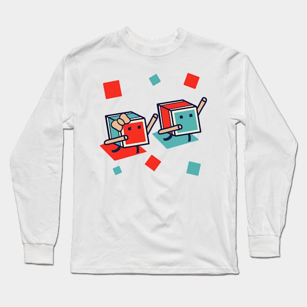 Taiko Box Duo Long Sleeve T-Shirt by Brawl For All